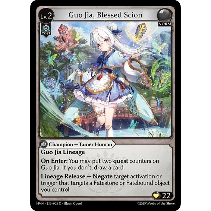 Guo Jia, Blessed Scion (008) (Abyssal Heaven)