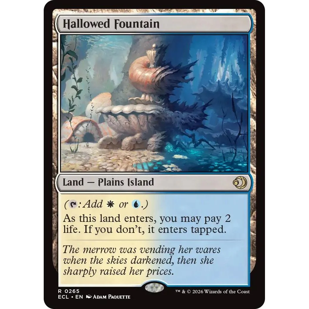 Hallowed Fountain (265) (Lorwyn Eclipsed)