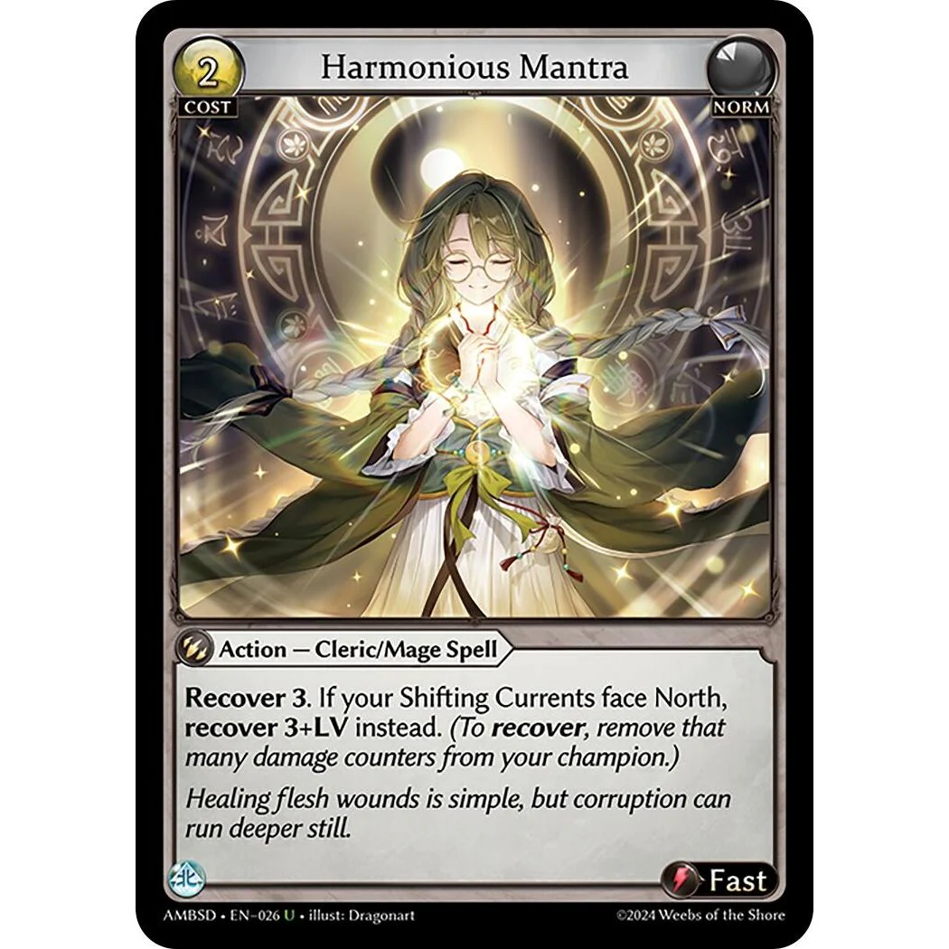 Harmonious Mantra (026) (Mortal Ambition Starter Decks)