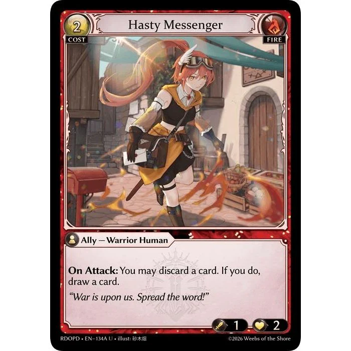 Hasty Messenger (134A) (134A) (Radiant Origins: Pantheon)