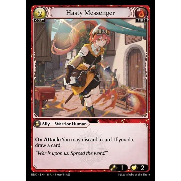 Hasty Messenger (189) (Radiant Origins)