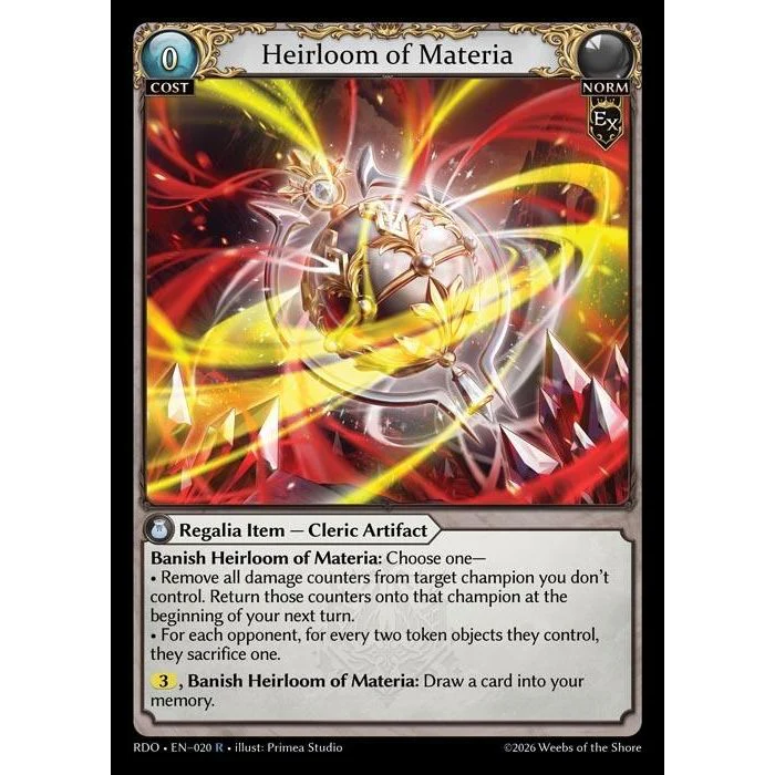 Heirloom of Materia (020) (Radiant Origins)