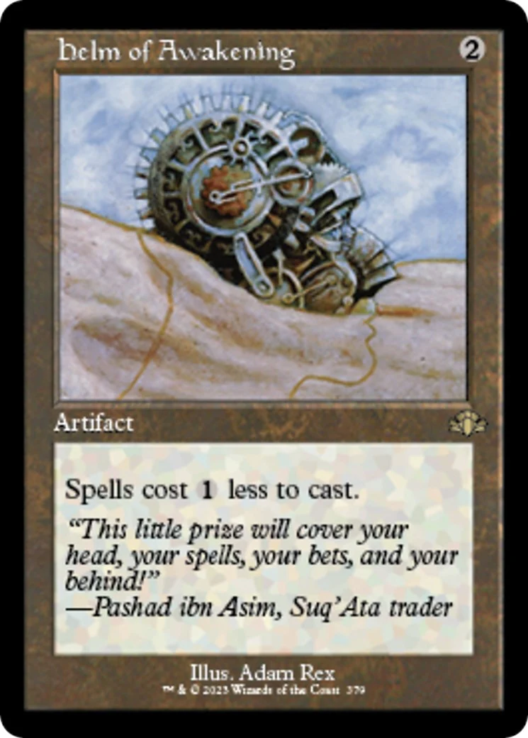 Helm of Awakening (Retro Frame) (379) (Dominaria Remastered)
