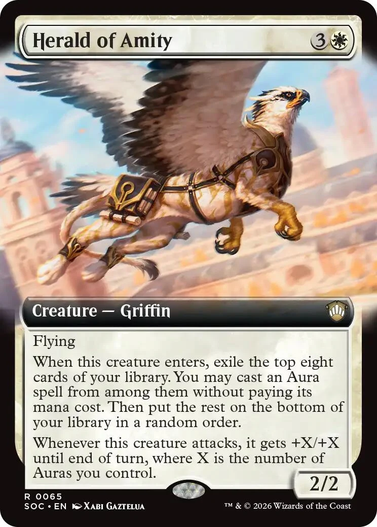 Herald of Amity (Extended Art) (65) (Secrets of Strixhaven)