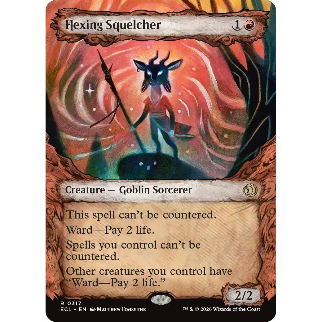 Hexing Squelcher (Showcase) (317) (Lorwyn Eclipsed)