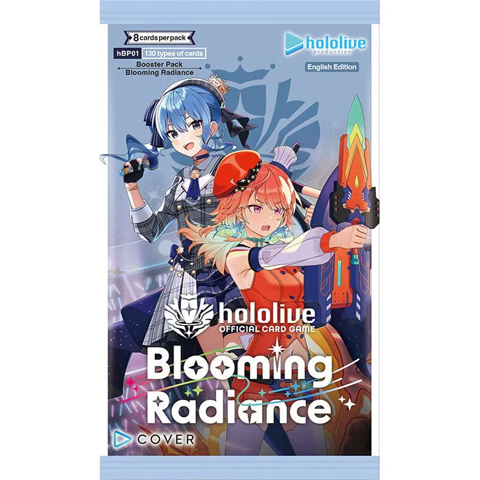 Hololive Official Card Game Booster Pack Vol. 1 Blooming Radiance