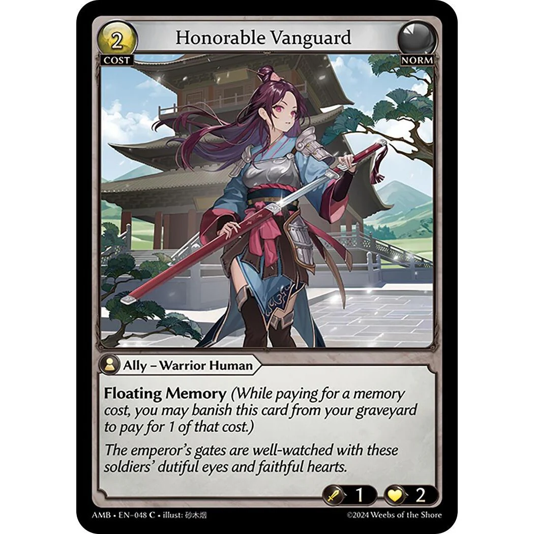 Honorable Vanguard (048) (Mortal Ambition)