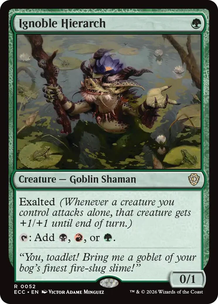 Ignoble Hierarch (52) (Lorwyn Eclipsed)