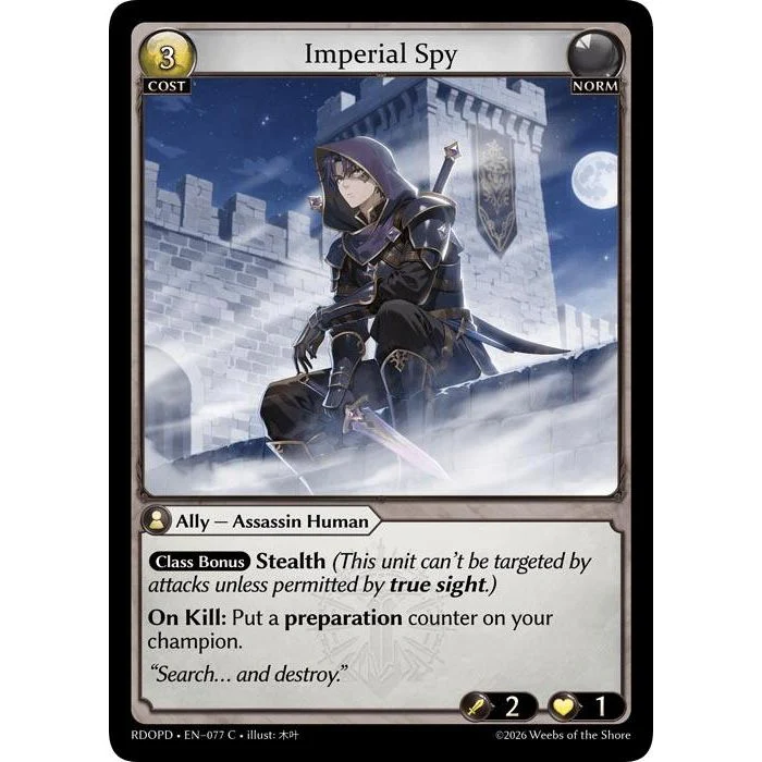 Imperial Spy (077) (Radiant Origins: Pantheon)