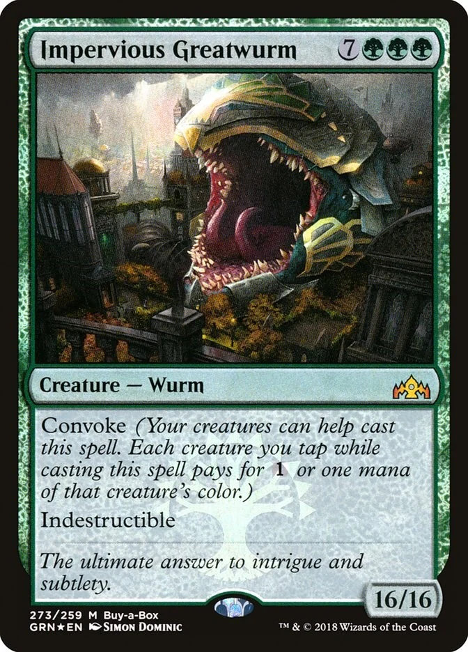 Impervious Greatwurm (273) (Buy-A-Box Promos)