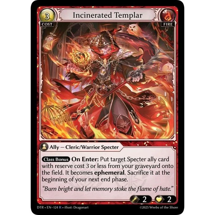 Incinerated Templar (124) (Distorted Reflections)