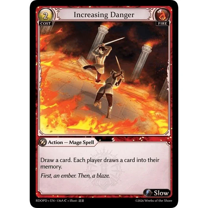 Increasing Danger (136A) (136A) (Radiant Origins: Pantheon)