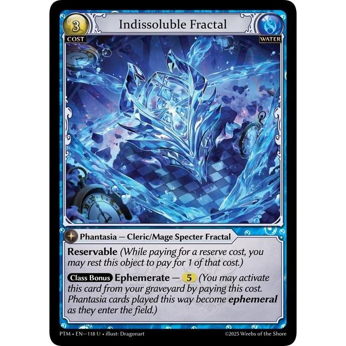 Indissoluble Fractal (Curio Foil) (118) (Phantom Monarchs)