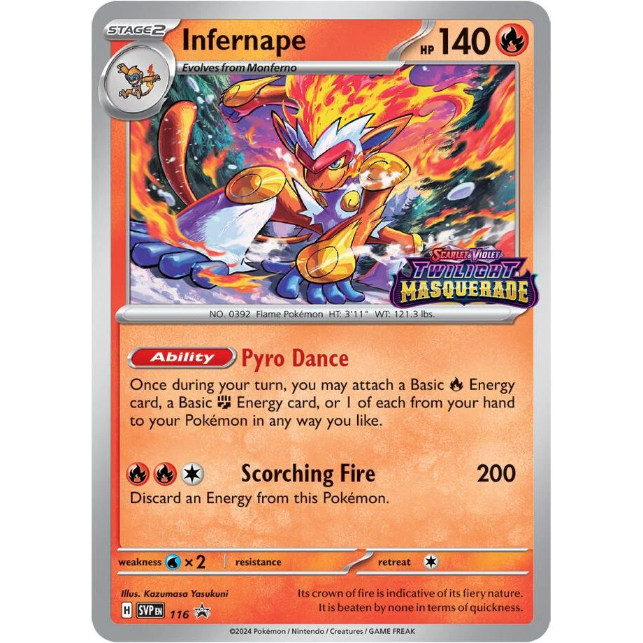 Infernape - 116 (116) (SV: Scarlet & Violet Promo Cards)
