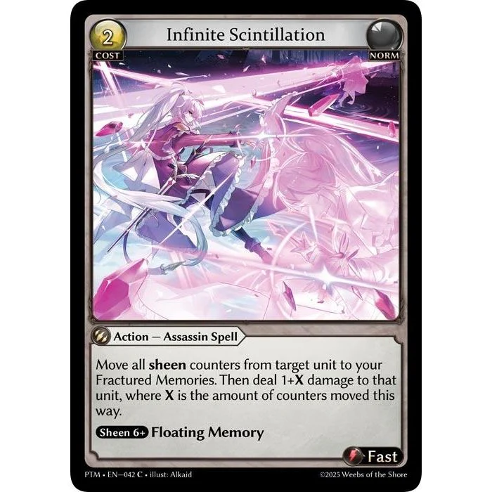 Infinite Scintillation (Curio Foil) (042) (Phantom Monarchs)