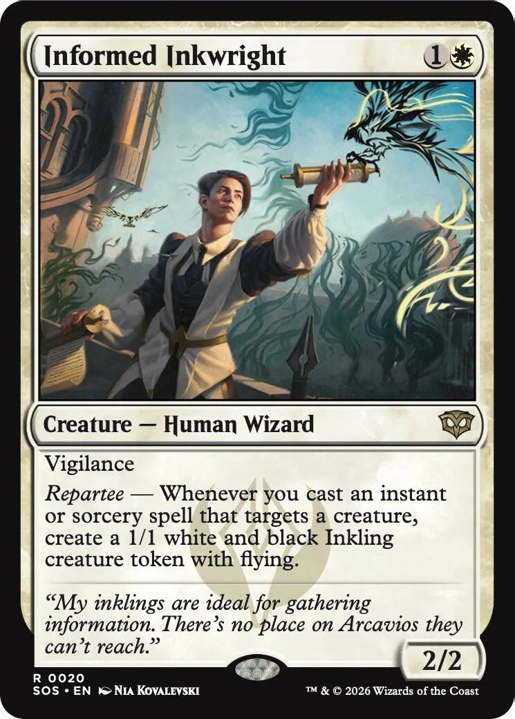 Informed Inkwright (20) (Secrets of Strixhaven)