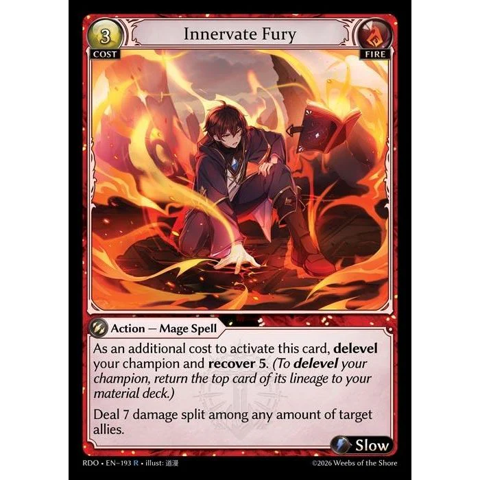 Innervate Fury (193) (Radiant Origins)
