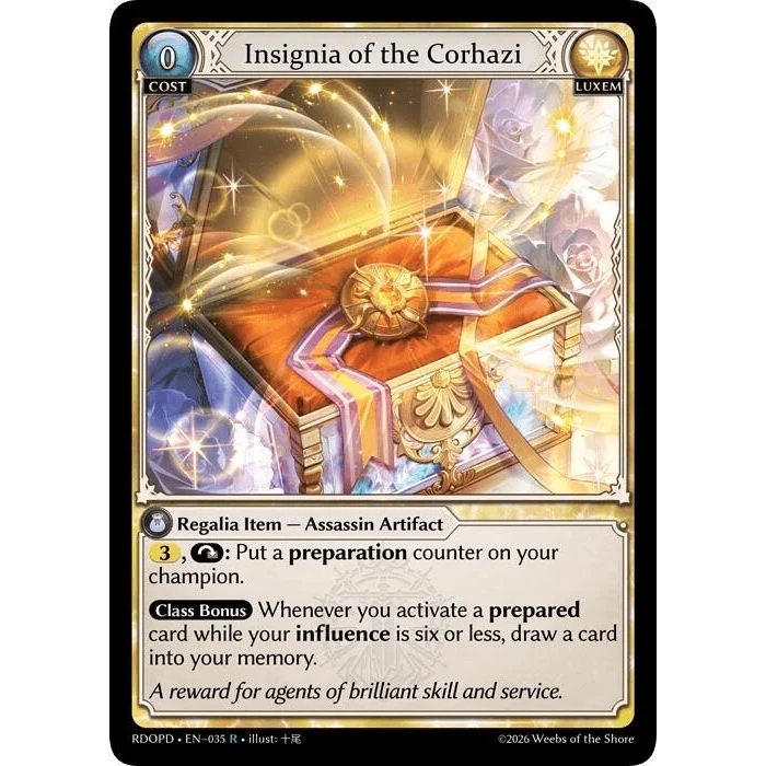 Insignia of the Corhazi (035) (Radiant Origins: Pantheon)