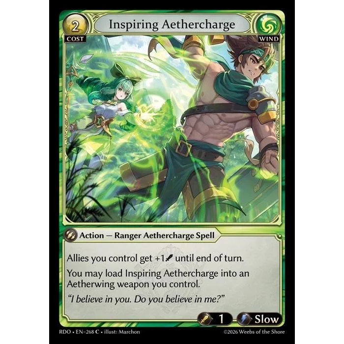 Inspiring Aethercharge (268) (Radiant Origins)