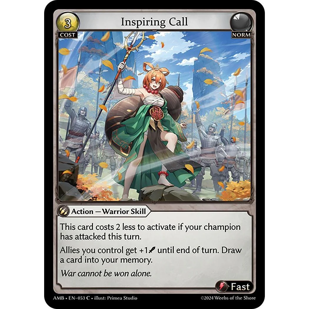 Inspiring Call (053) (Mortal Ambition)