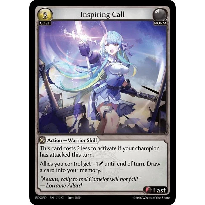 Inspiring Call (079) (Radiant Origins: Pantheon)