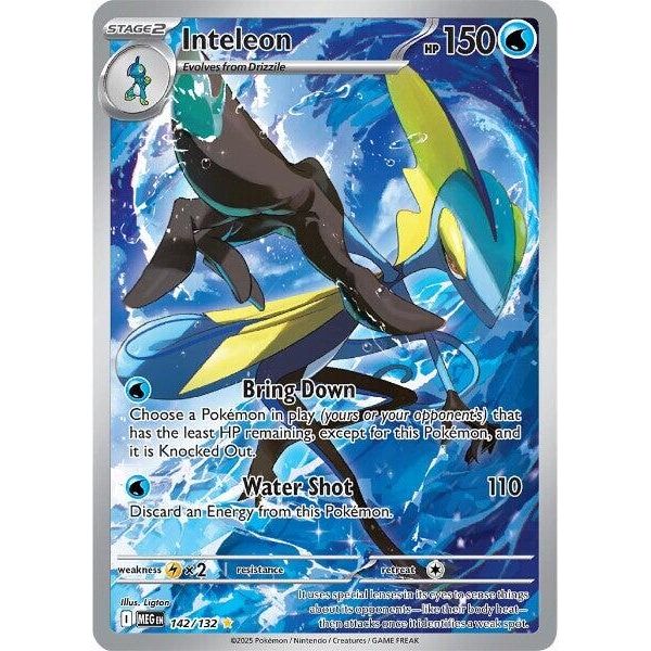 Inteleon (142/132) (ME01: Mega Evolution)