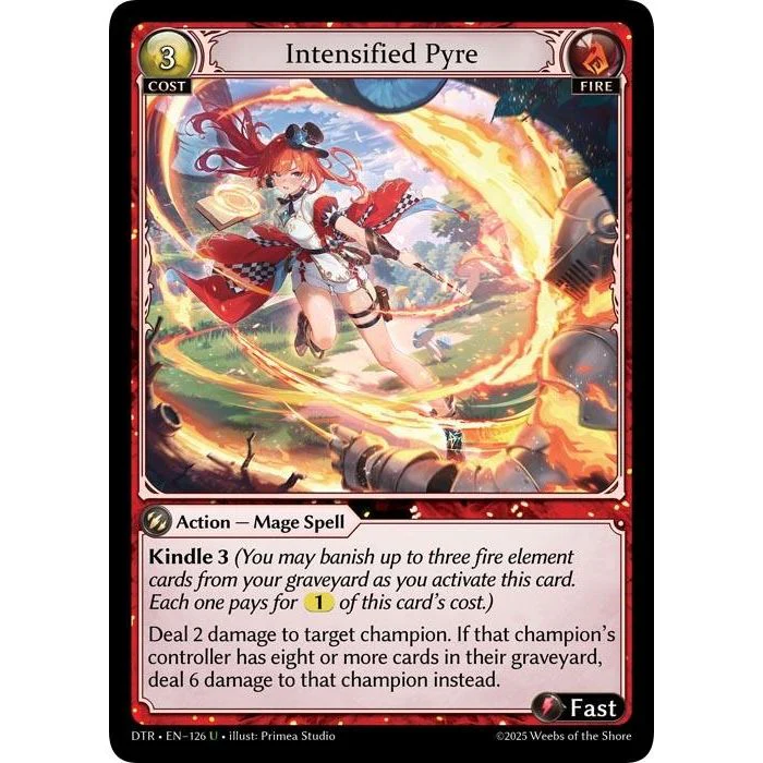 Intensified Pyre (126) (Distorted Reflections)