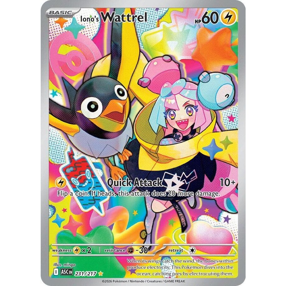 Iono's Wattrel (231/217) (ME: Ascended Heroes)