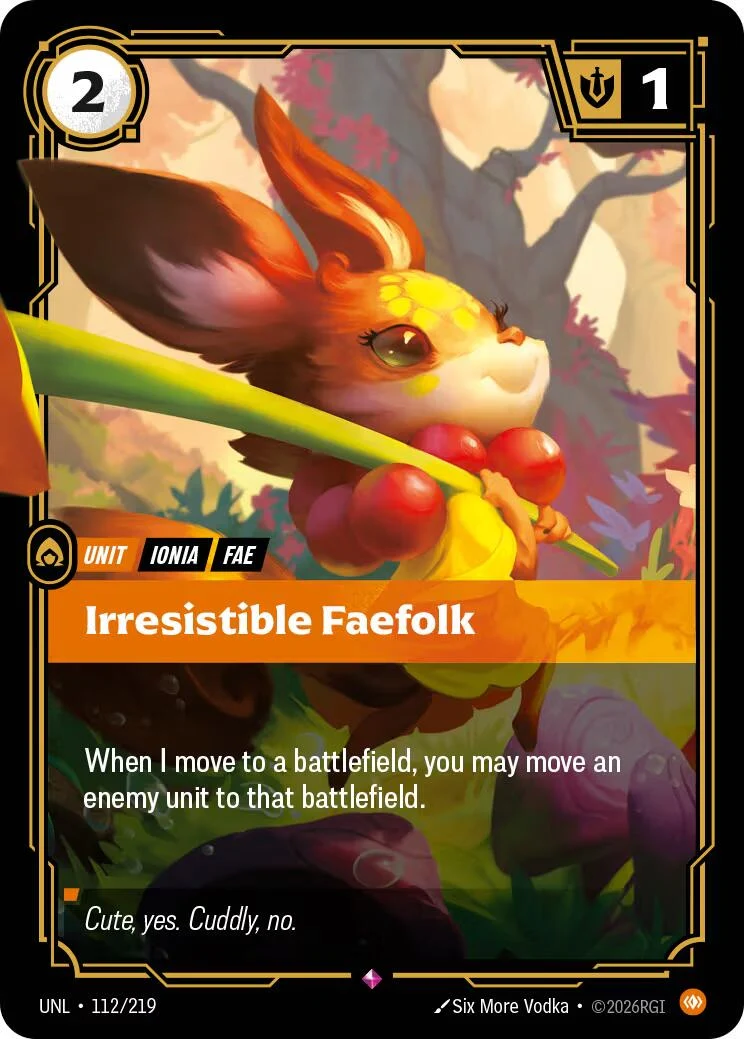 Irresistible Faefolk (112/219) (Unleashed)