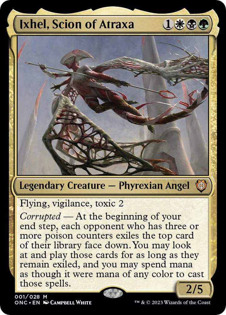 Ixhel, Scion of Atraxa (1) (Phyrexia: All Will Be One)