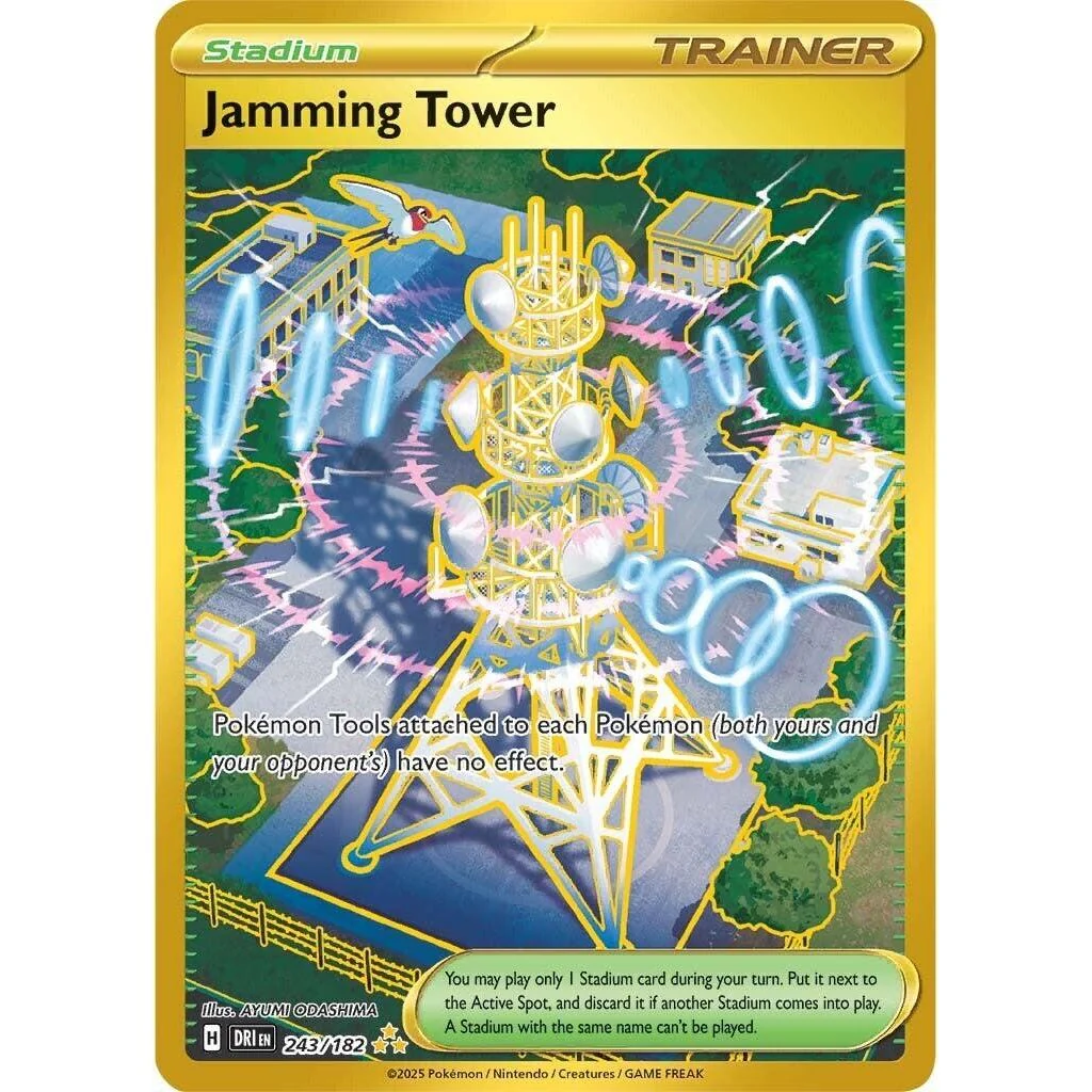 Jamming Tower (243/182) (SV10: Destined Rivals)