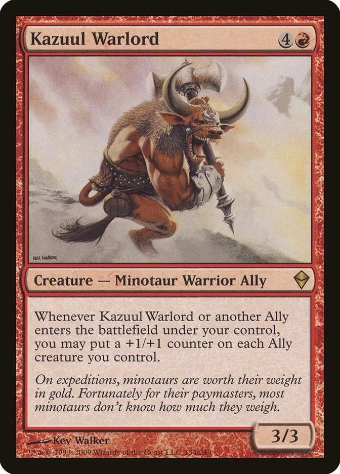 Kazuul Warlord (134) (Zendikar)