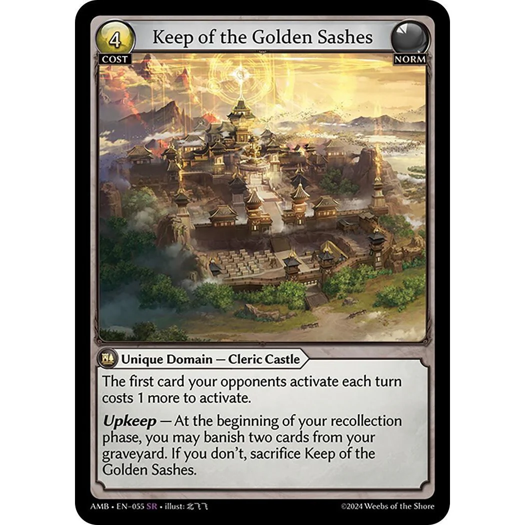 Keep of the Golden Sashes (055) (Mortal Ambition)