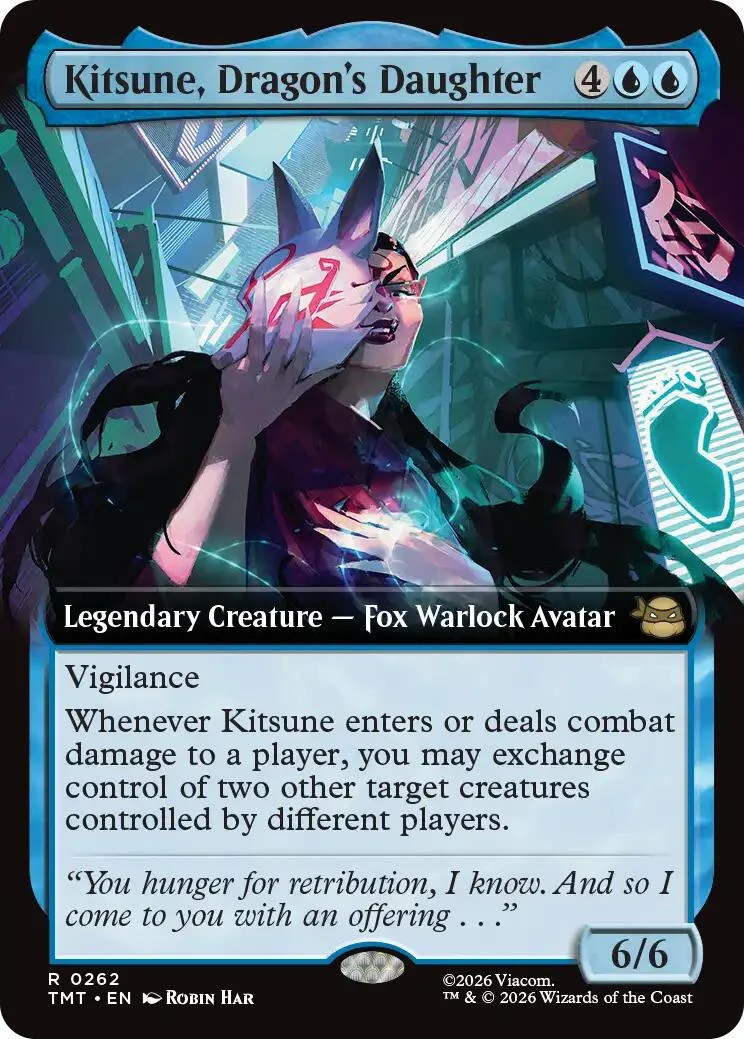Kitsune, Dragon's Daughter (Extended Art) (262) (Teenage Mutant Ninja Turtles)