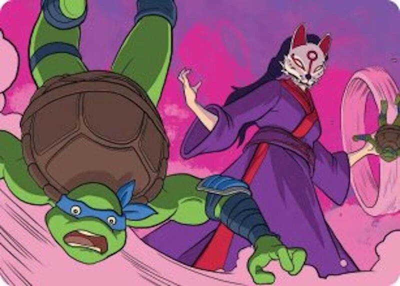 Kitsune's Technique Art Card (24) (Teenage Mutant Ninja Turtles)