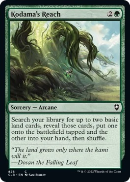 Kodama's Reach (826) (Commander Legends: Battle for Baldur's Gate)