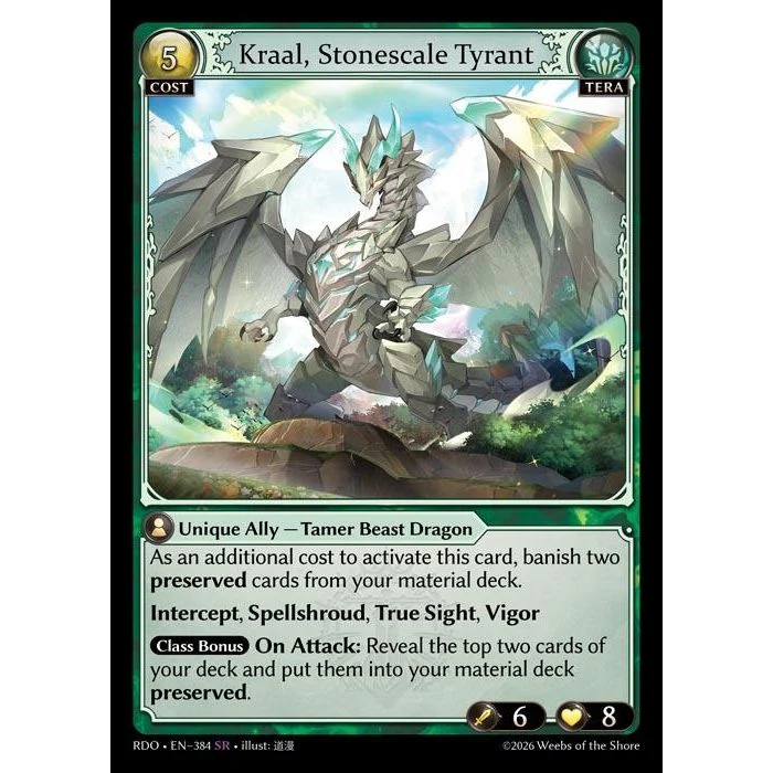 Kraal, Stonescale Tyrant (384) (Radiant Origins)