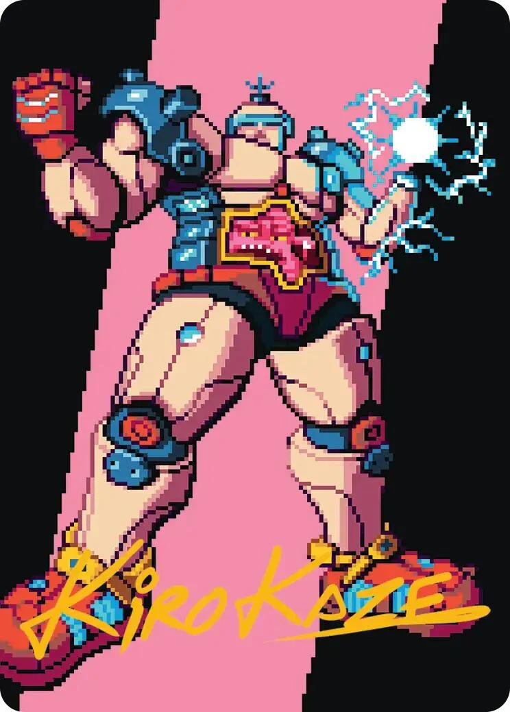 Krang, the All-Powerful Art Card (Gold-Stamped Signature) (34) (Teenage Mutant Ninja Turtles)