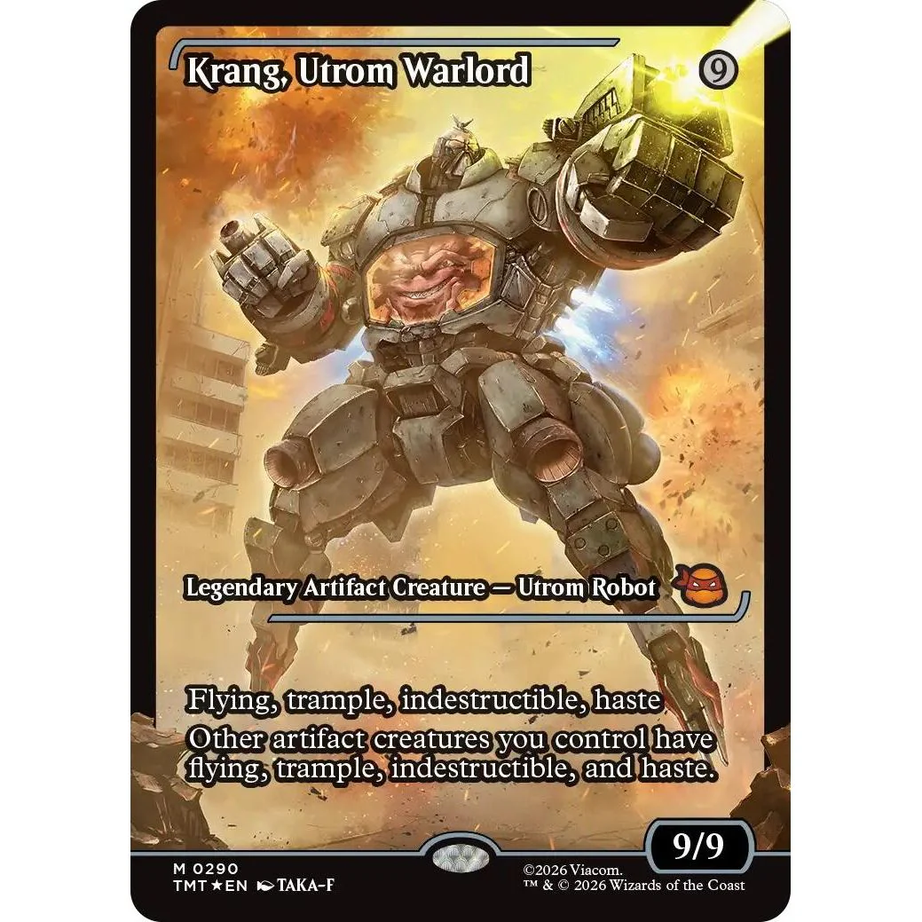 Krang, Utrom Warlord (Showcase) (290) (Teenage Mutant Ninja Turtles)