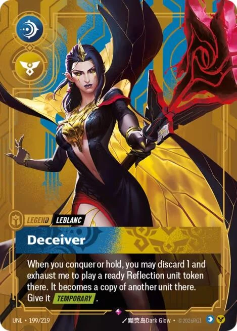 LeBlanc - Deceiver (199/219) (Unleashed)