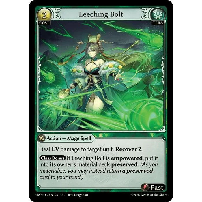 Leeching Bolt (231) (Radiant Origins: Pantheon)