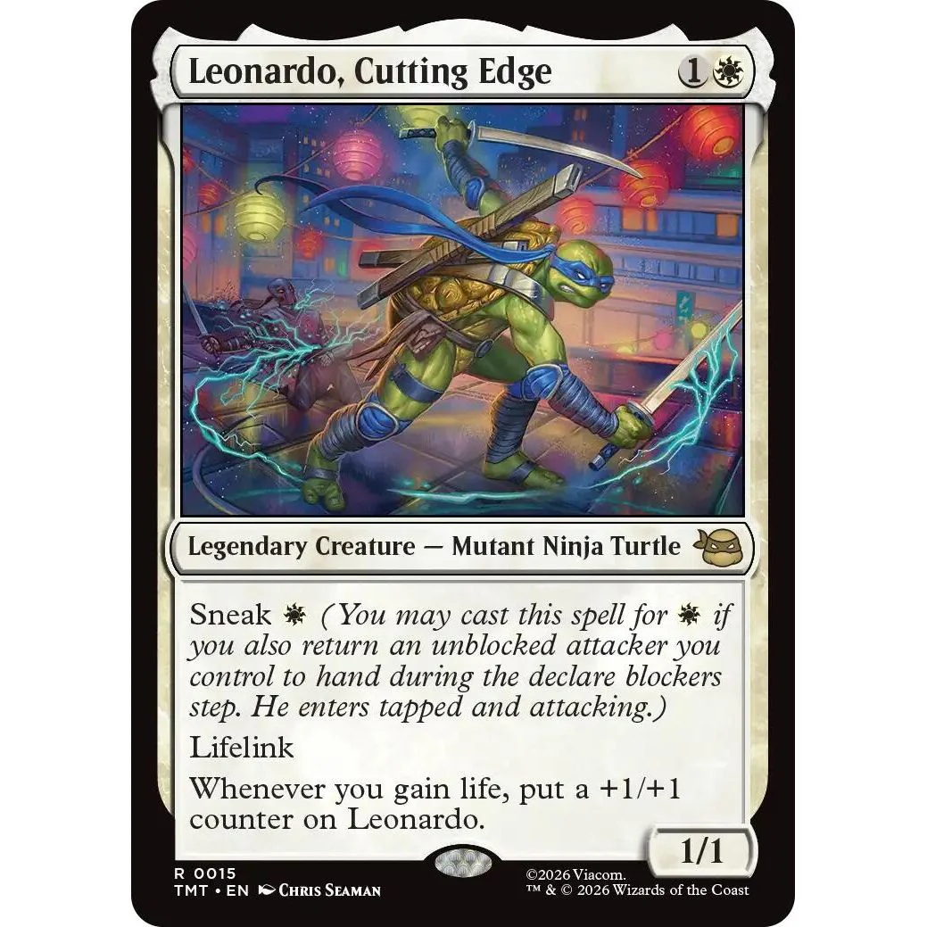 Leonardo, Cutting Edge (15) (Teenage Mutant Ninja Turtles)