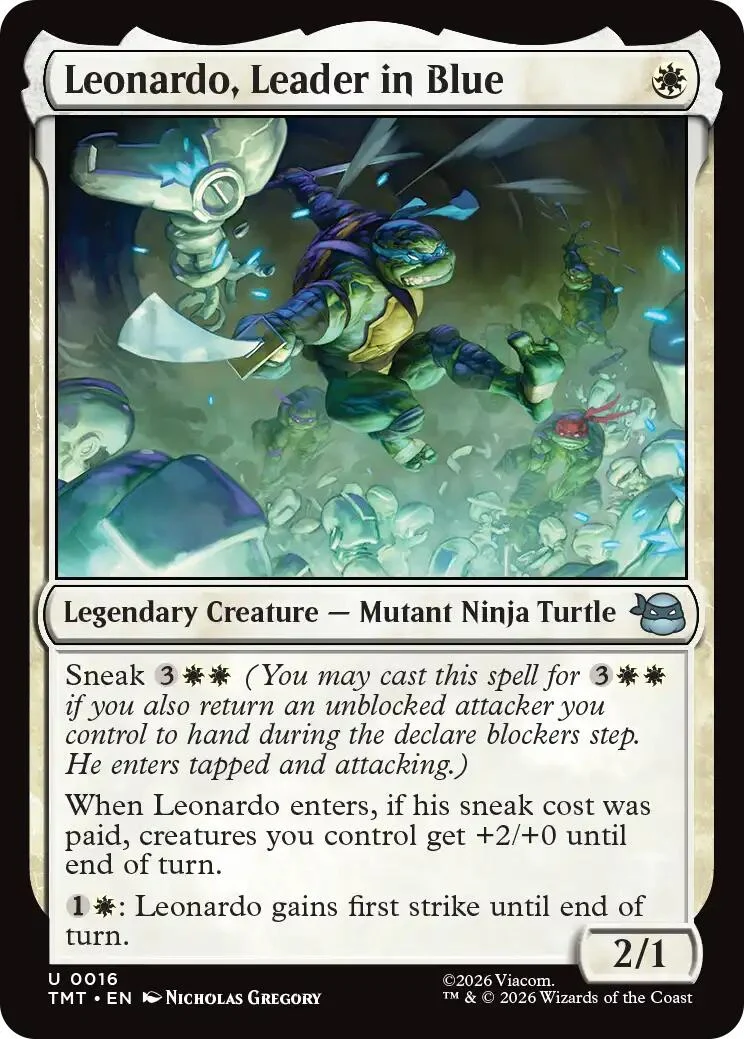 Leonardo, Leader in Blue (16) (Teenage Mutant Ninja Turtles)