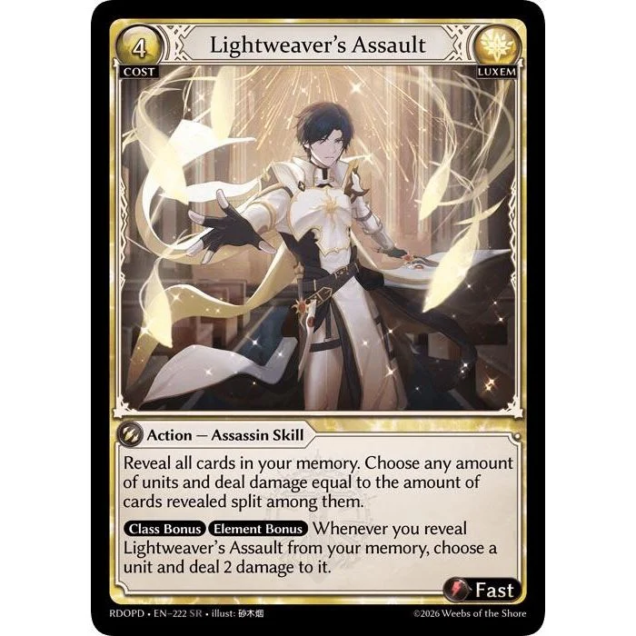 Lightweaver's Assault (222) (Radiant Origins: Pantheon)