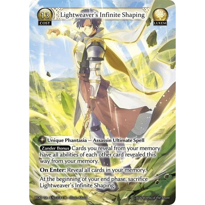 Lightweaver's Infinite Shaping (354) (Radiant Origins)