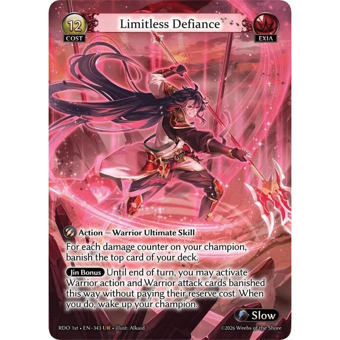 Limitless Defiance (343) (Radiant Origins)
