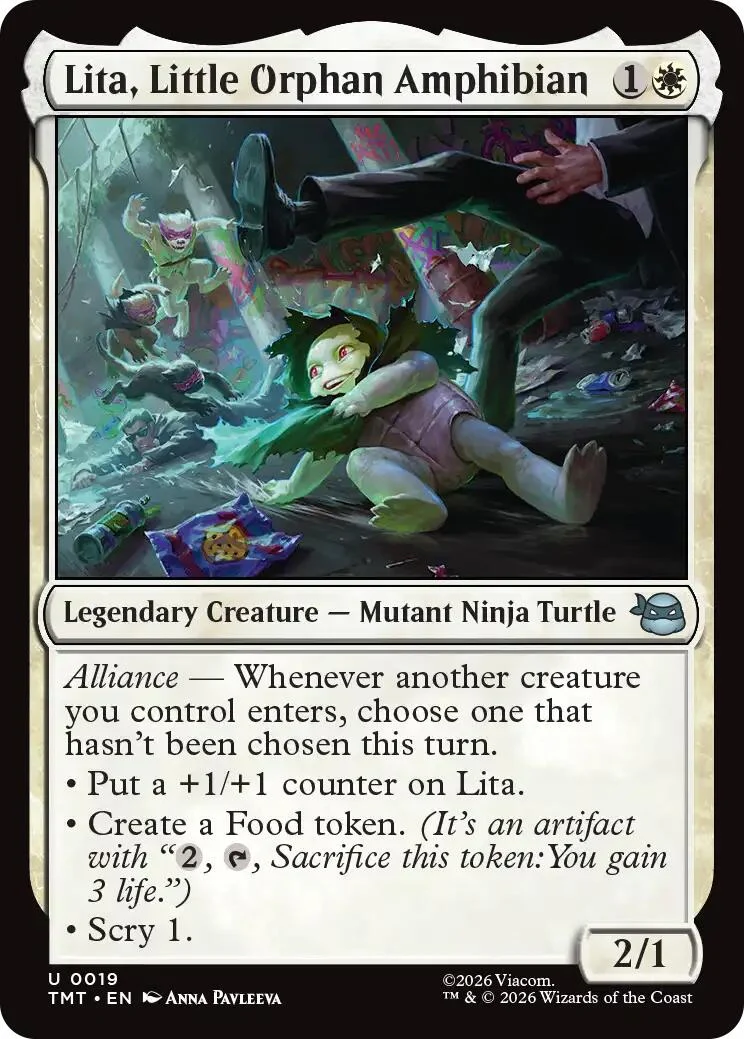 Lita, Little Orphan Amphibian (19) (Teenage Mutant Ninja Turtles)