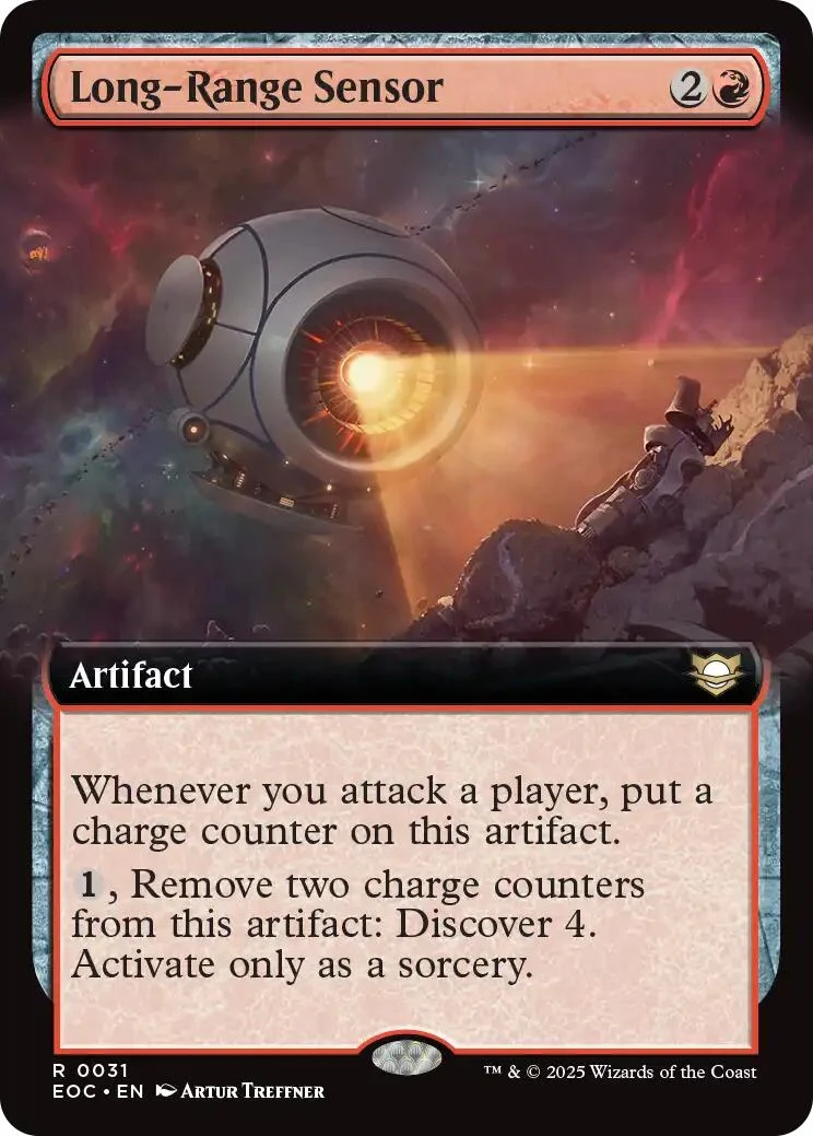 Long-Range Sensor (Extended Art) (31) (Edge of Eternities)
