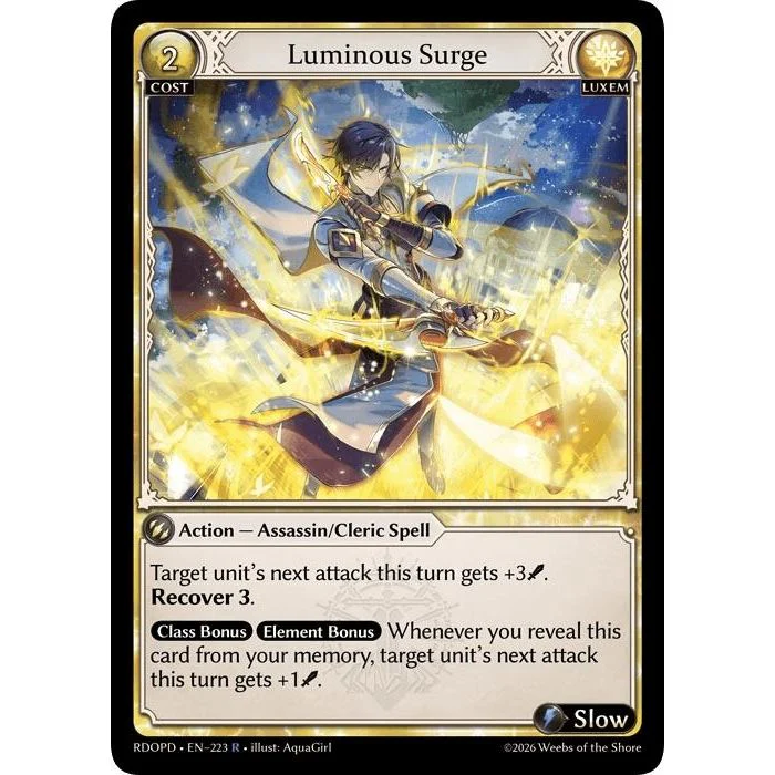 Luminous Surge (223) (Radiant Origins: Pantheon)