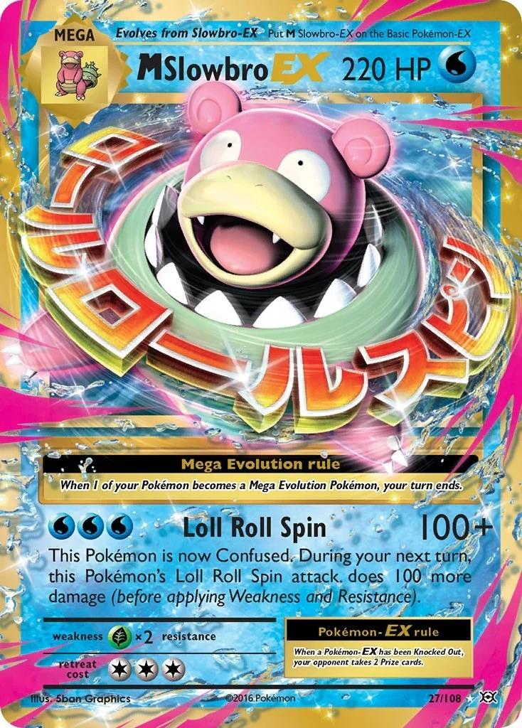M Slowbro EX (27/108) (XY - Evolutions)